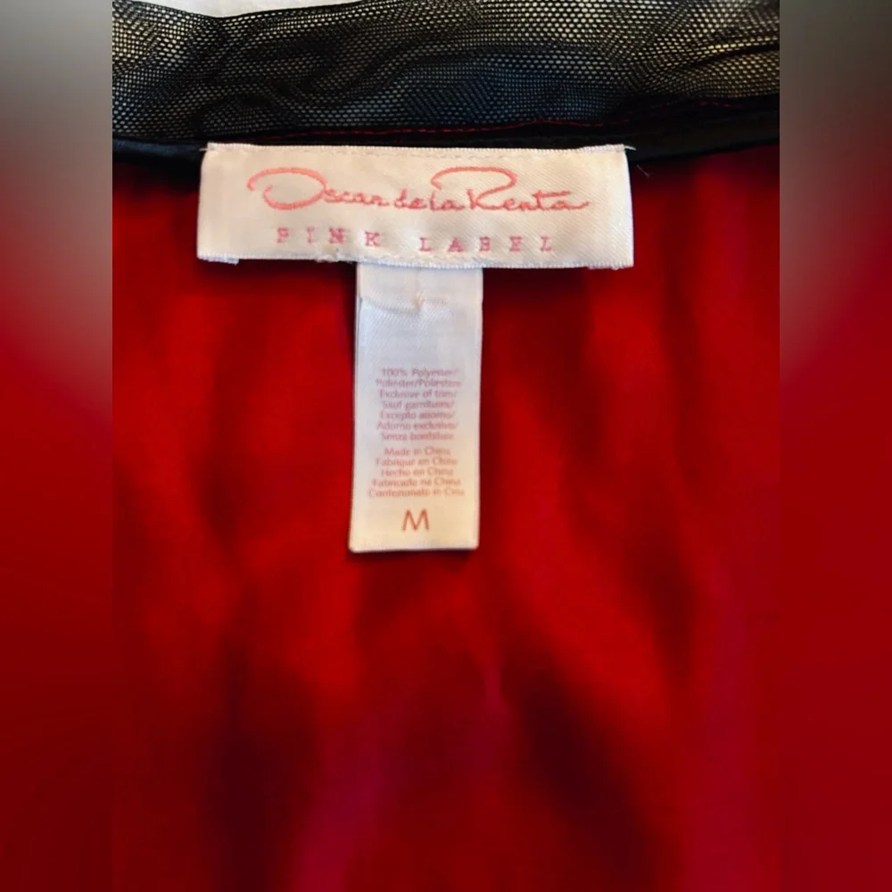 Oscar De La Renta Satin Robe - Picture 3 of 4